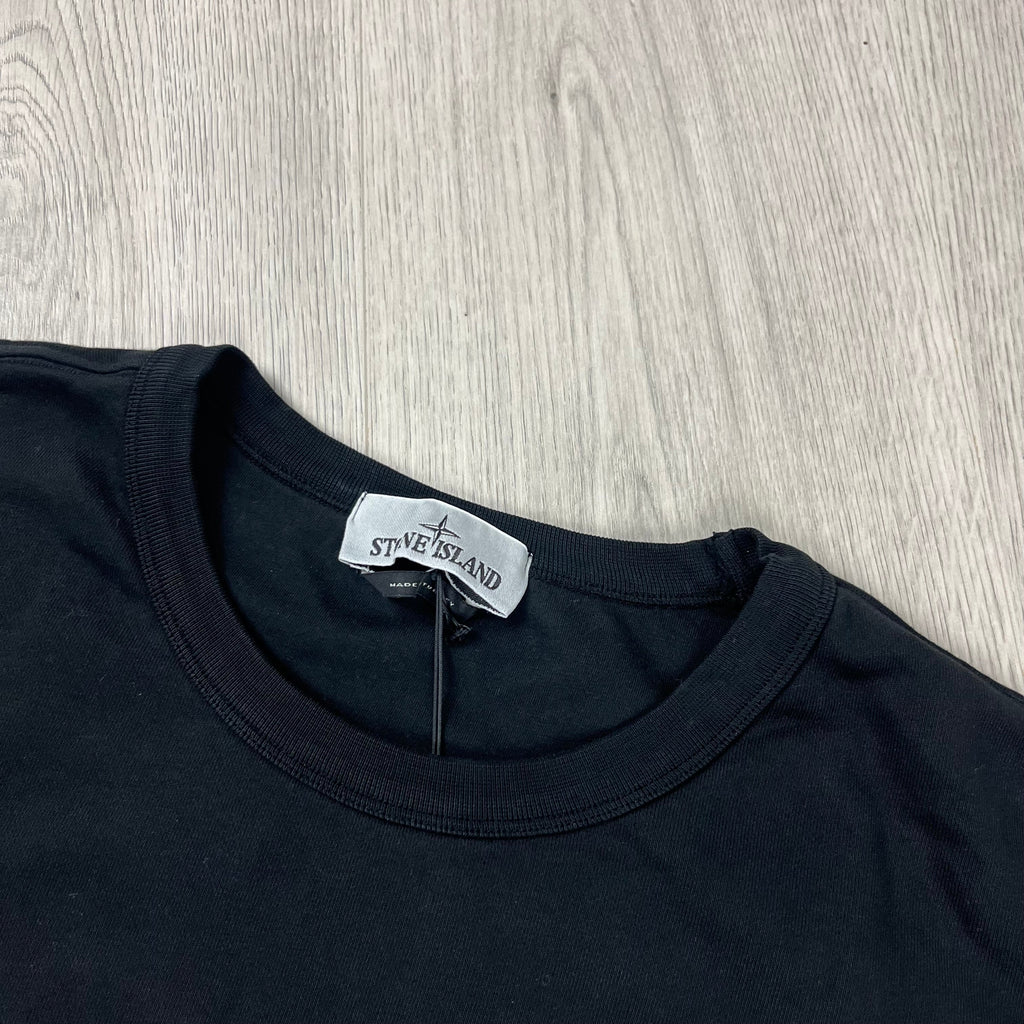 Stone Island Dyed Sweatshirt - Black -Usfansport