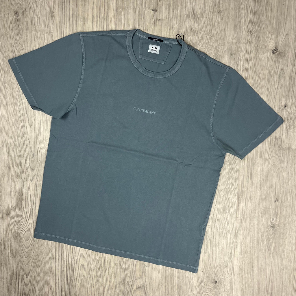 CP Company Printed T-Shirt - Stormy -Usfansport