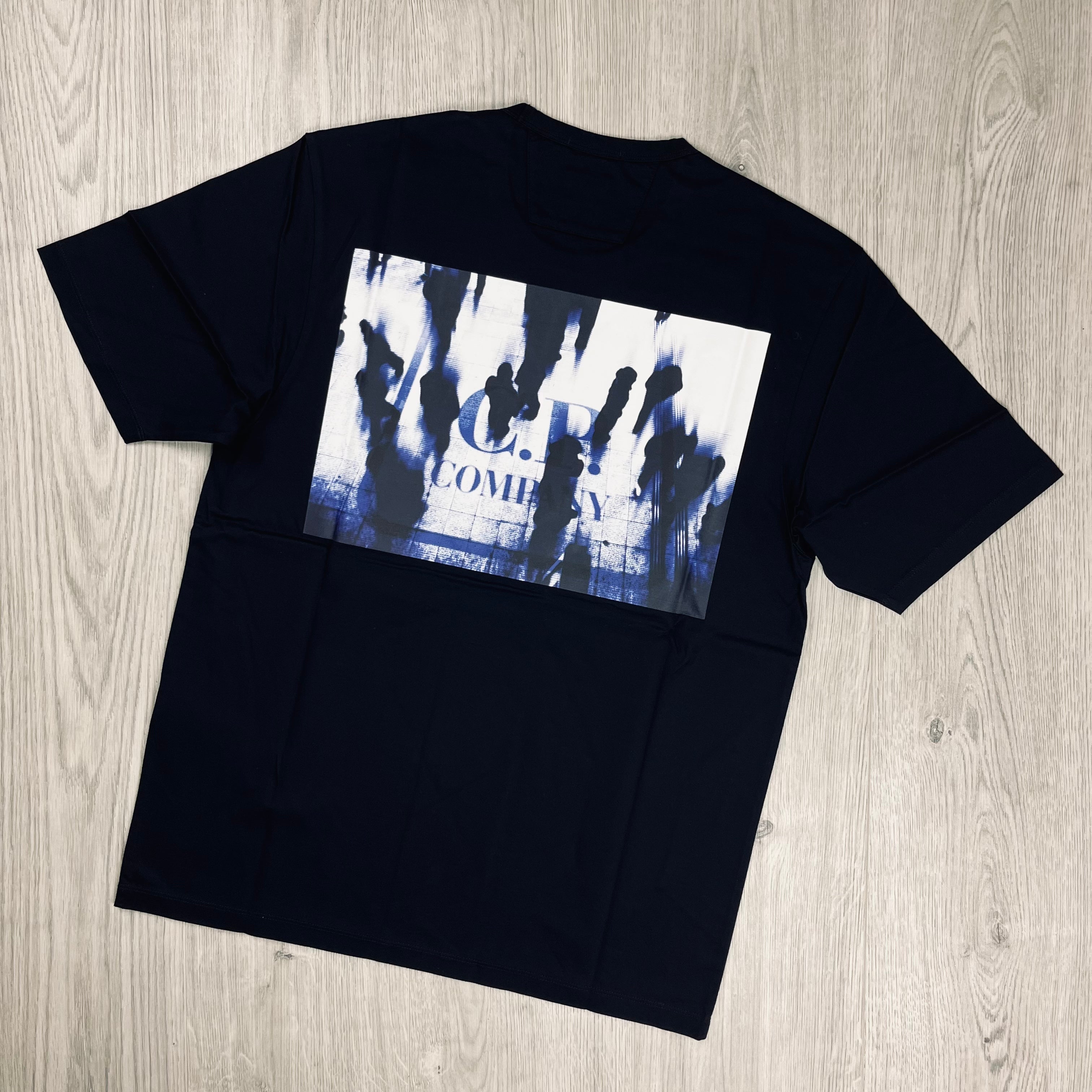 CP Company Metropolis T-Shirt - Navy -Usfansport
