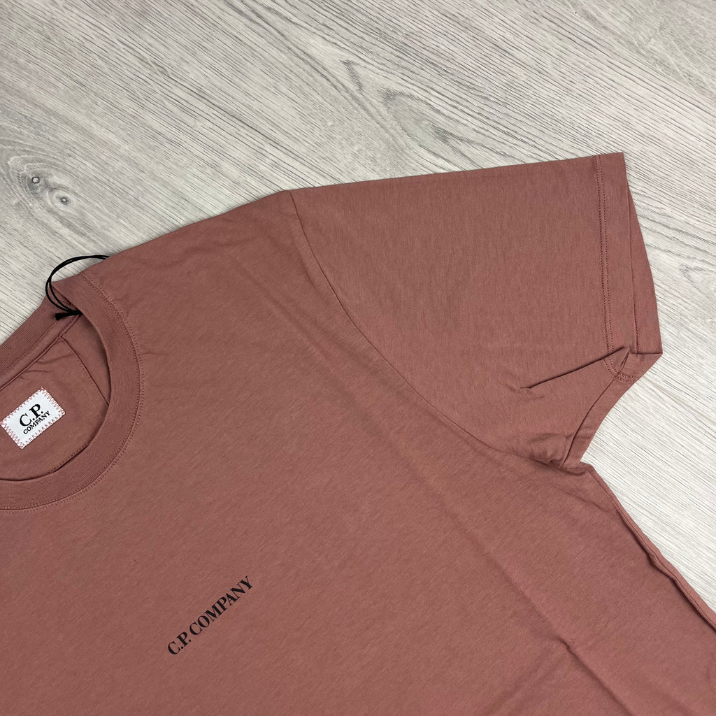 CP Company Printed T-Shirt - Cedar Wood -Usfansport