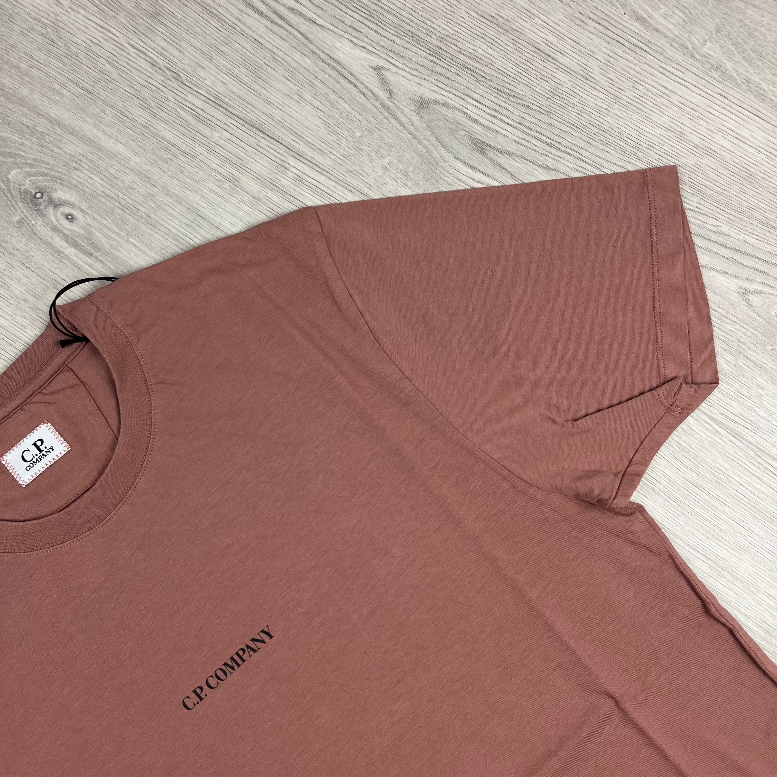 CP Company Printed T-Shirt - Cedar Wood -Usfansport