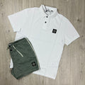 Stone Island Holiday Set - White/Sage -Usfansport
