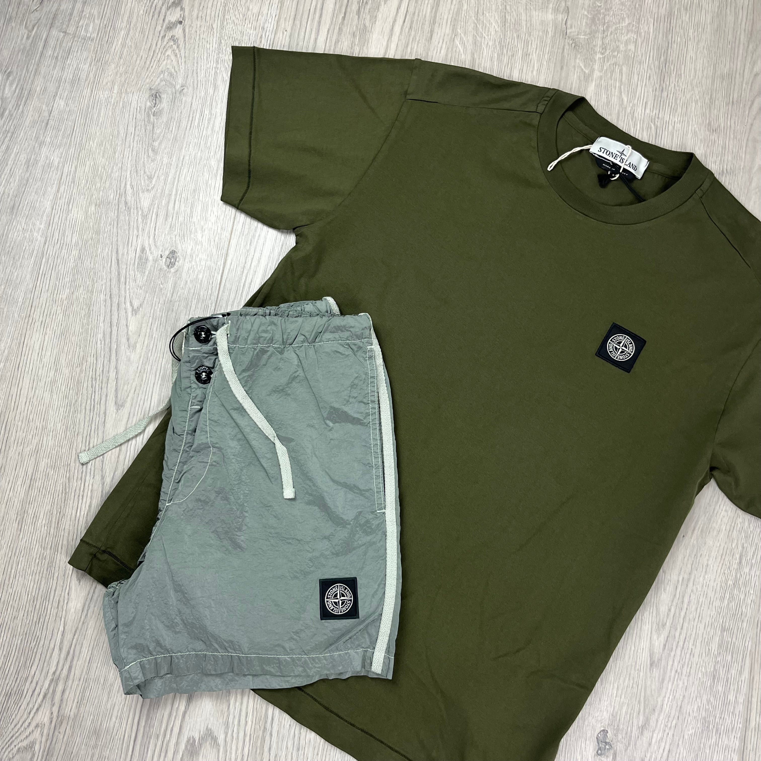 Stone Island Holiday Set - Olive/Sage -Usfansport