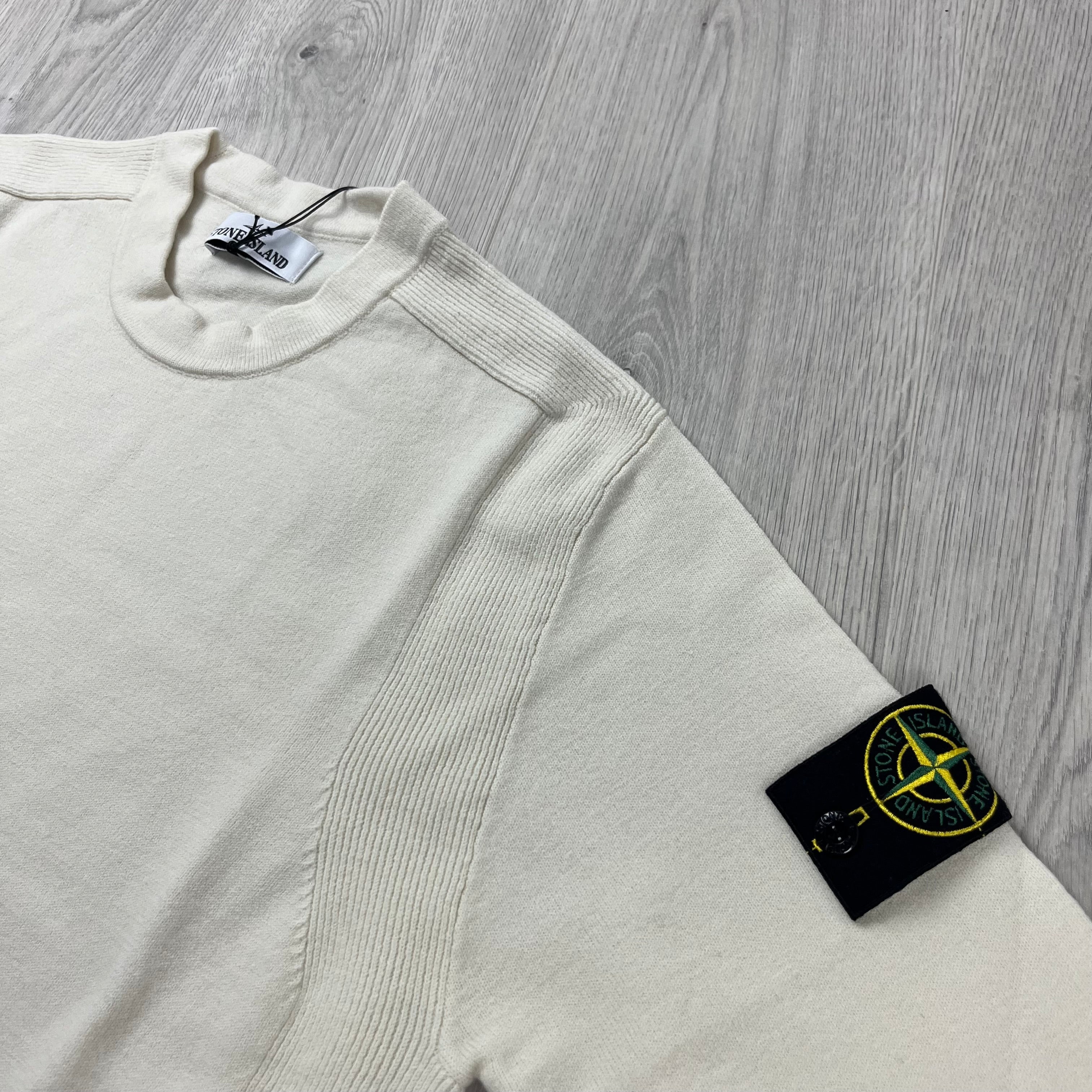 Stone Island Knit Sweatshirt - Plaster -Usfansport