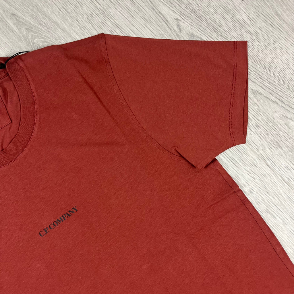CP Company Printed T-Shirt - Henna -Usfansport