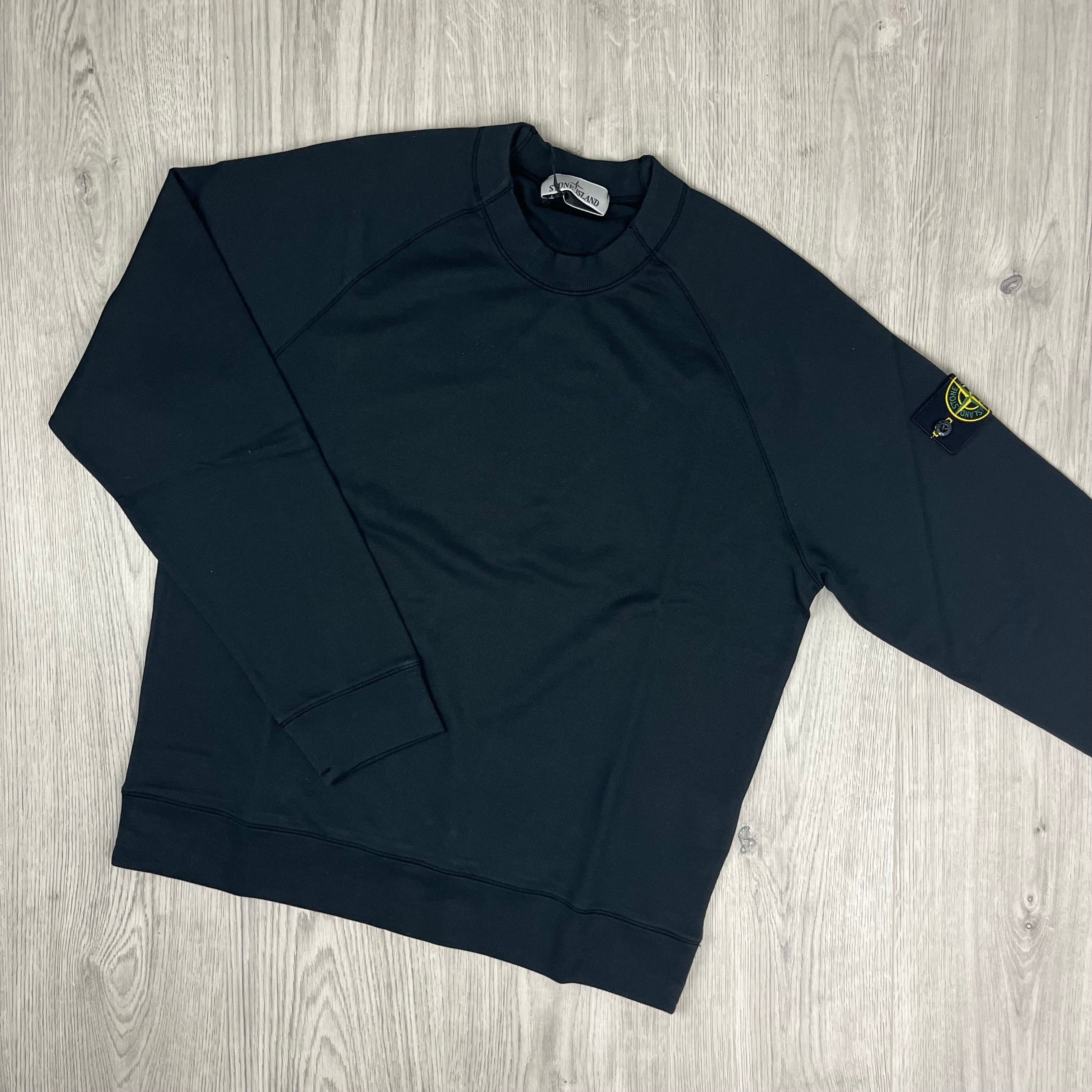 Stone Island Light Sweatshirt - Black -Usfansport