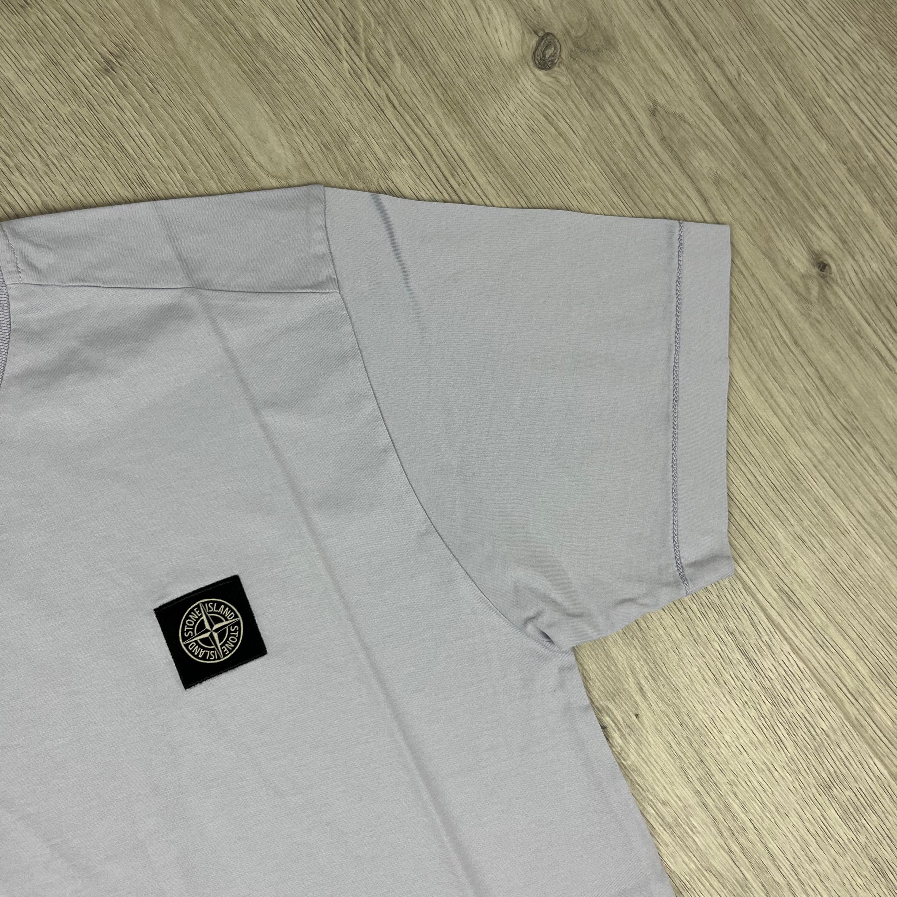 Stone Island Patch T-Shirt - Lilac -Usfansport