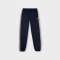 FILA BIELLA Regular Taped Pique Track Pants I Black Iris