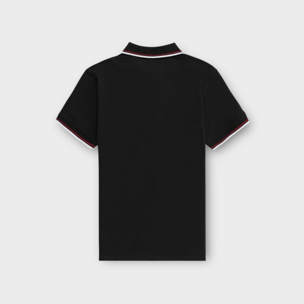 FILA Biella Regular Tipped Polo Shirt I Sort