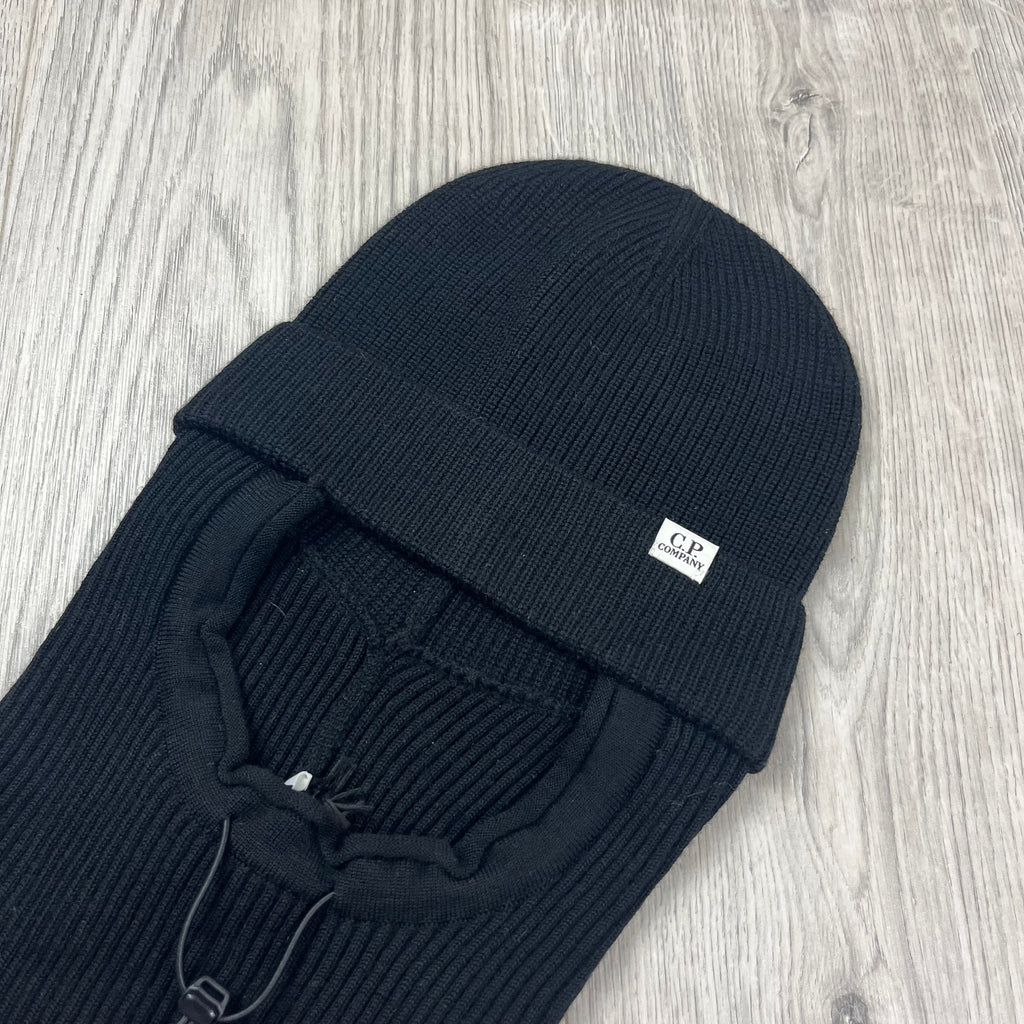 CP Company Ski Mask - Black -Usfansport