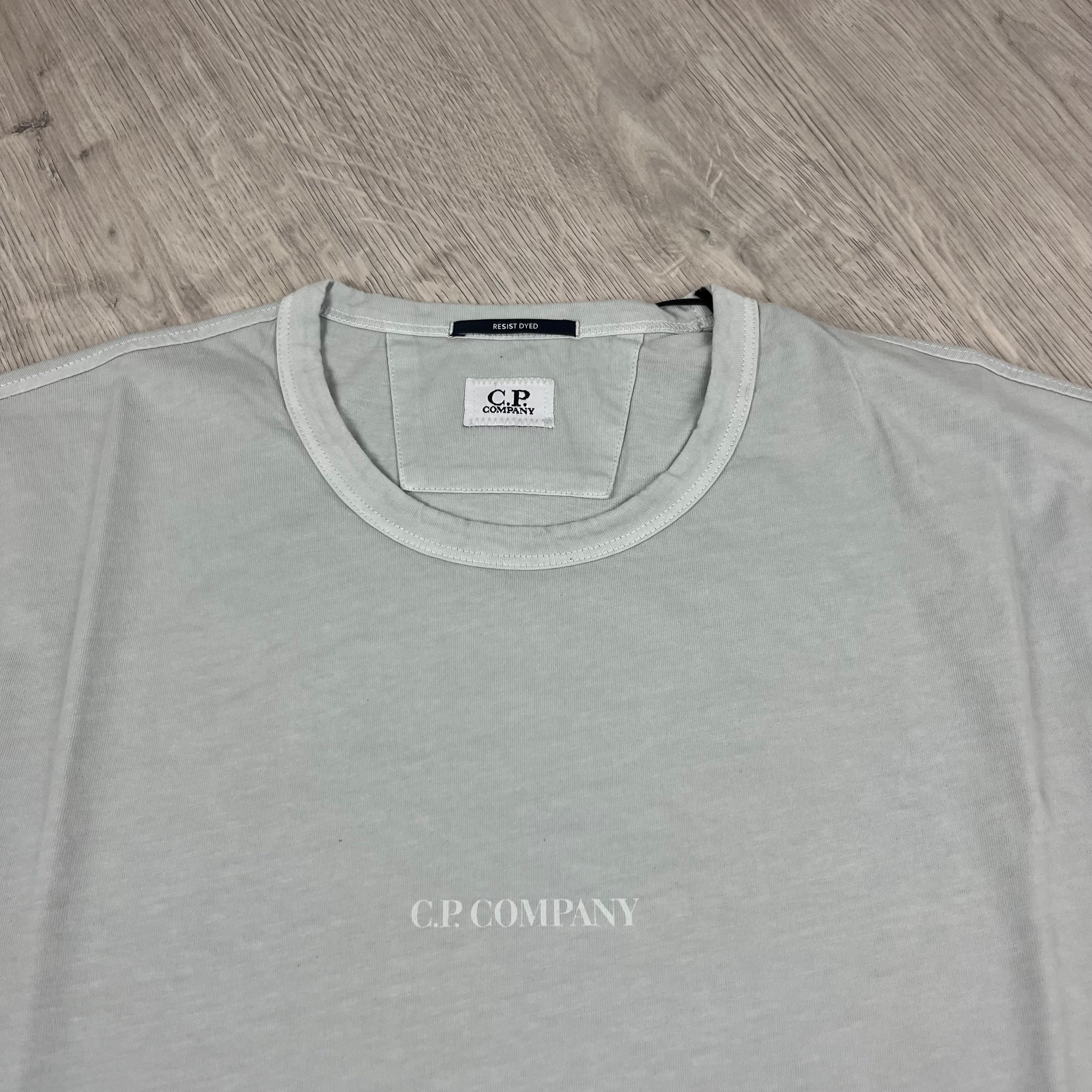 CP Company Printed T-Shirt - Blue Fox -Usfansport