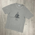 CP Company Sailor T-Shirt - Drizzle -Usfansport