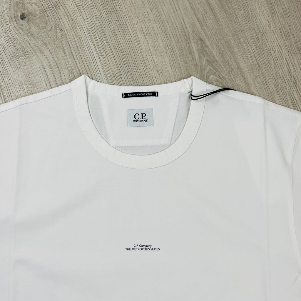 CP Company Metropolis T-Shirt - White -Usfansport