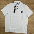 Stone Island Organic Cotton Pique Polo Shirt in White -Usfansport