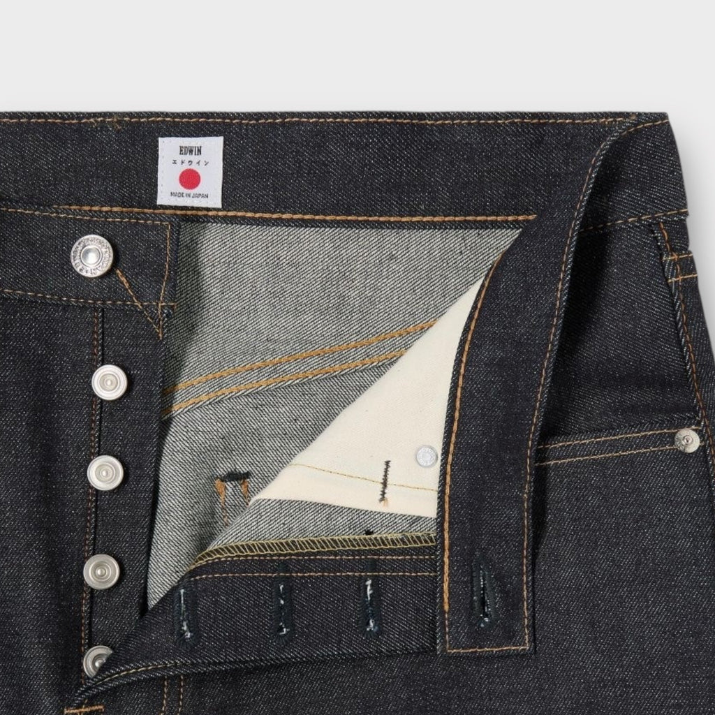 Edwin Wide Jeans I Unwashed Blue
