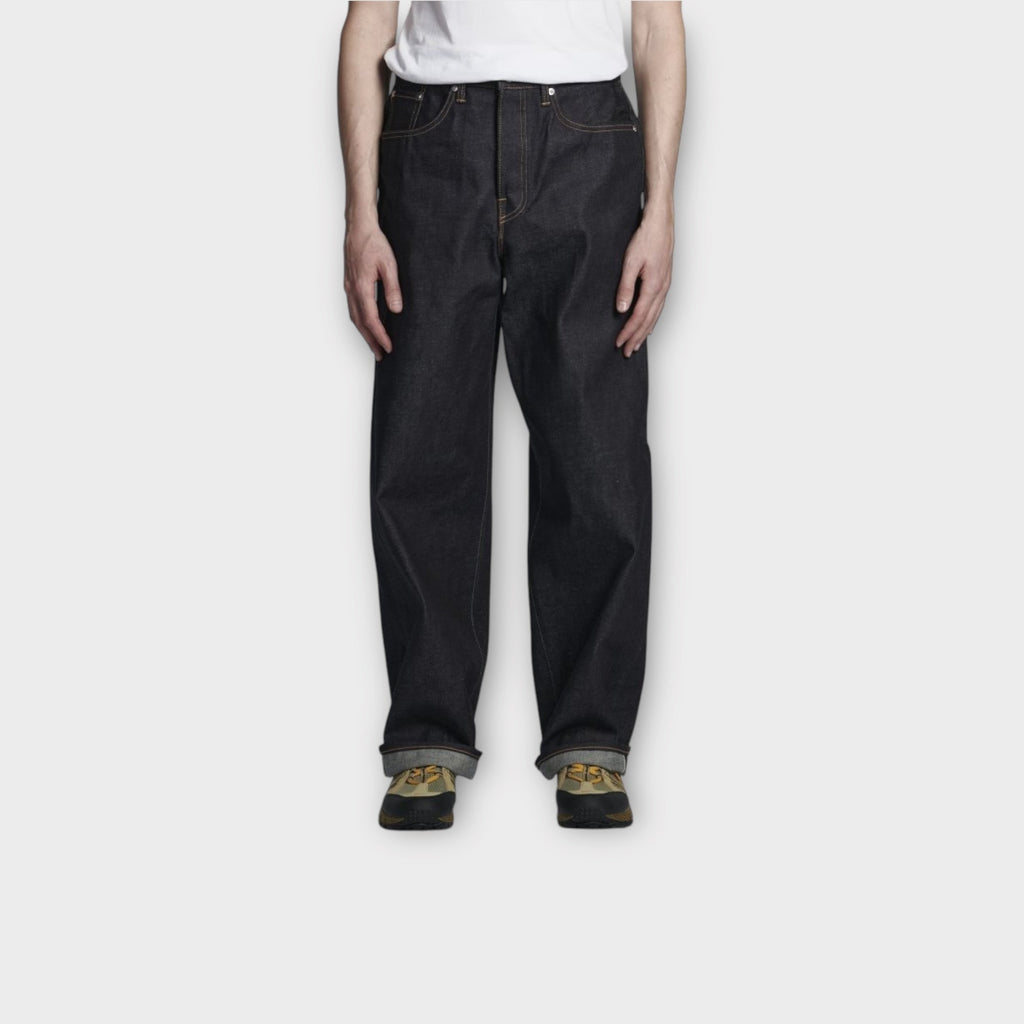 Edwin Wide Jeans I Unwashed Blue