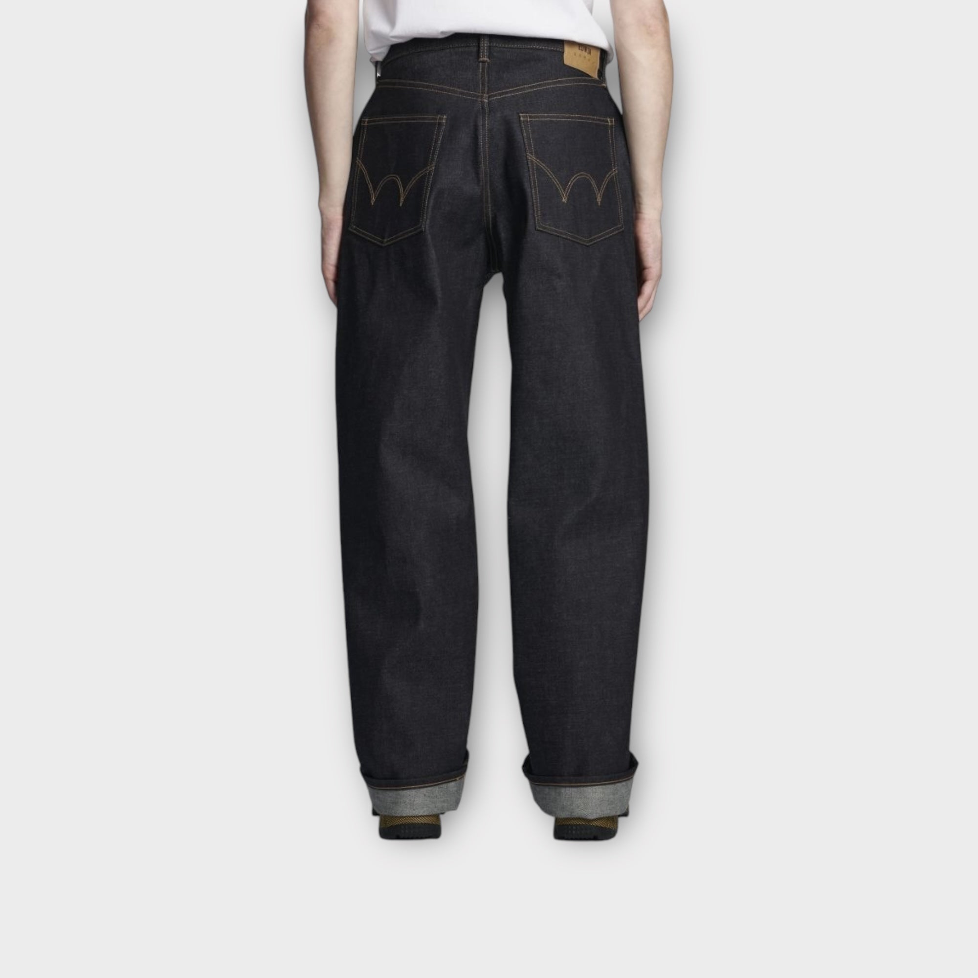 Edwin Wide Jeans I Unwashed Blue