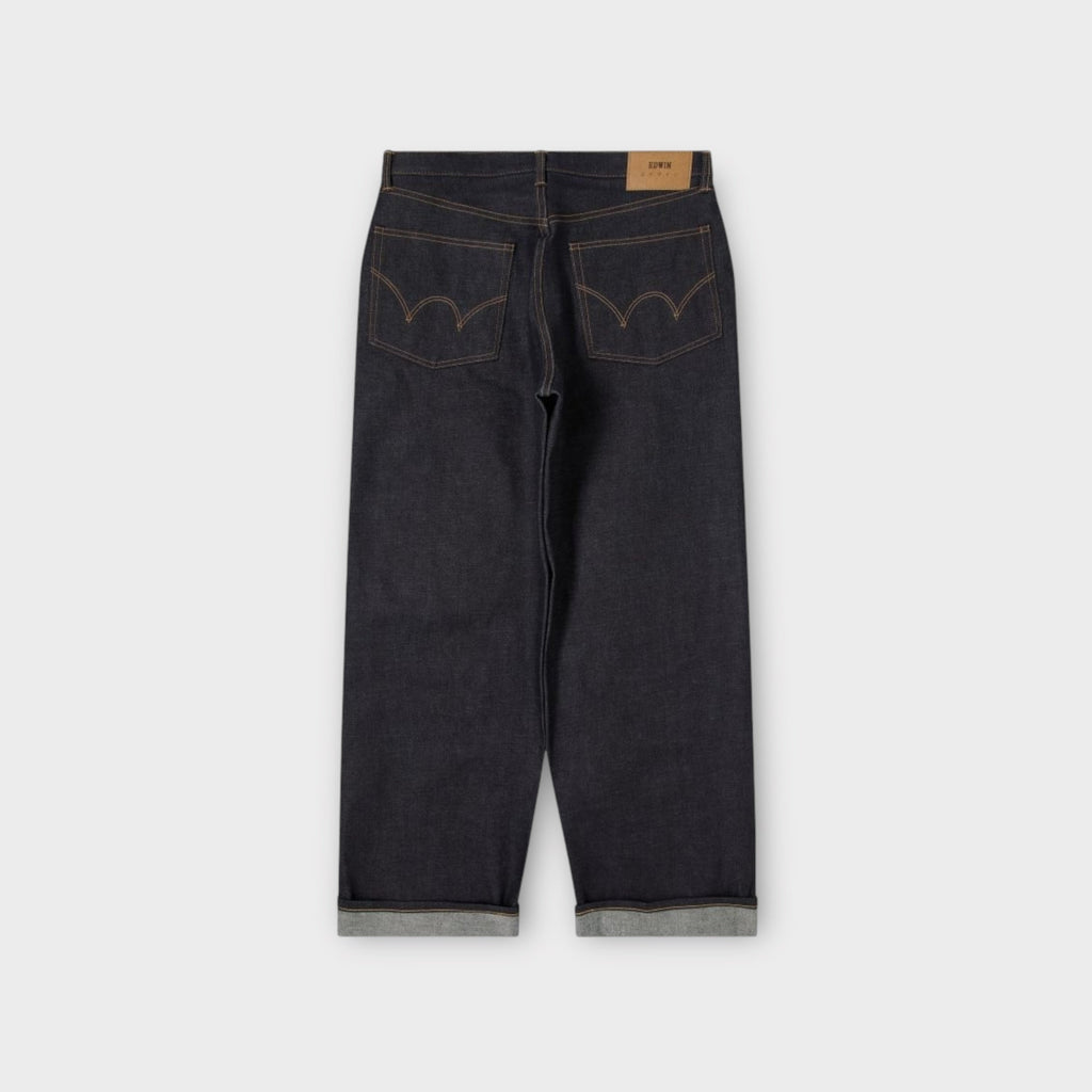 Edwin Wide Jeans I Unwashed Blue