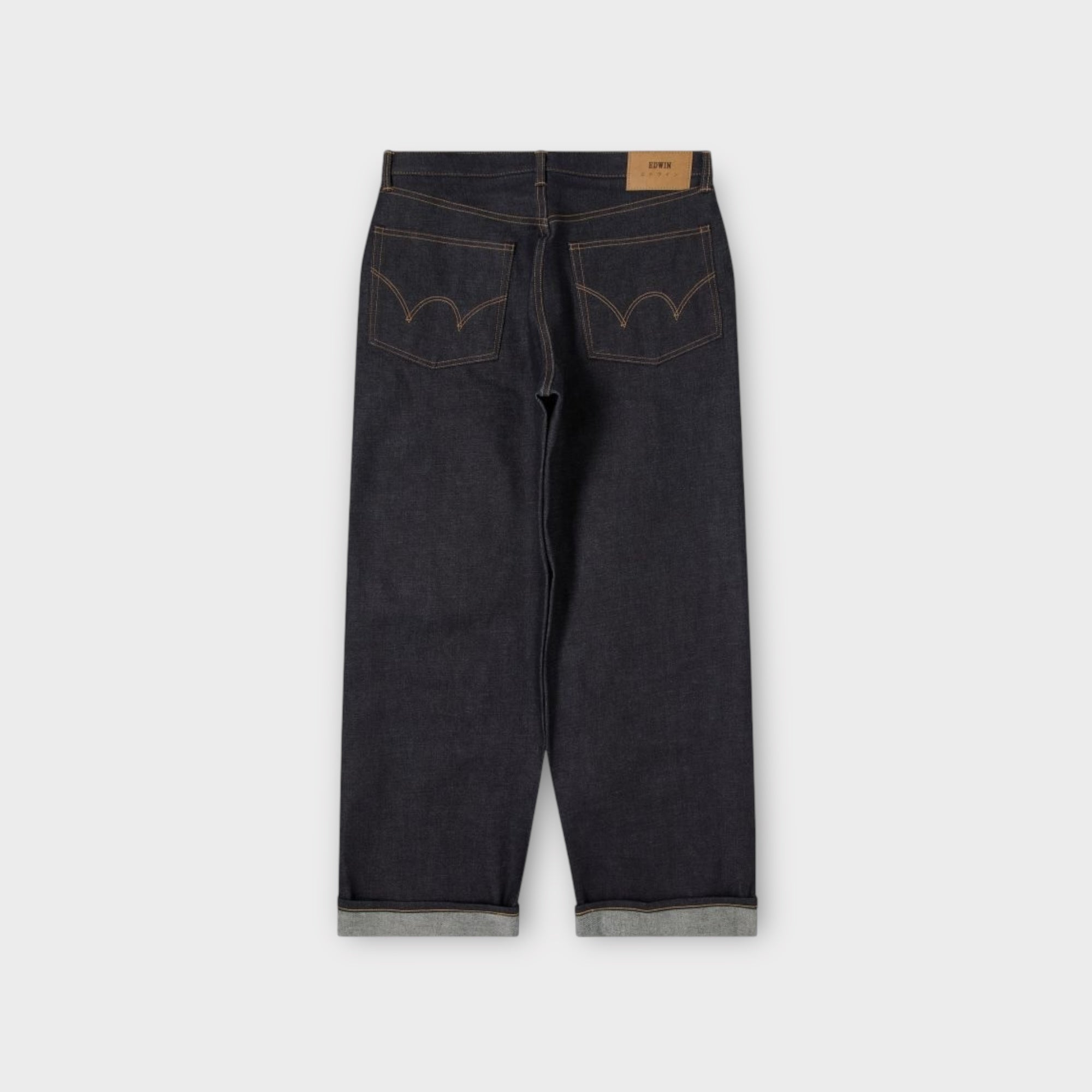 Edwin Wide Jeans I Unwashed Blue
