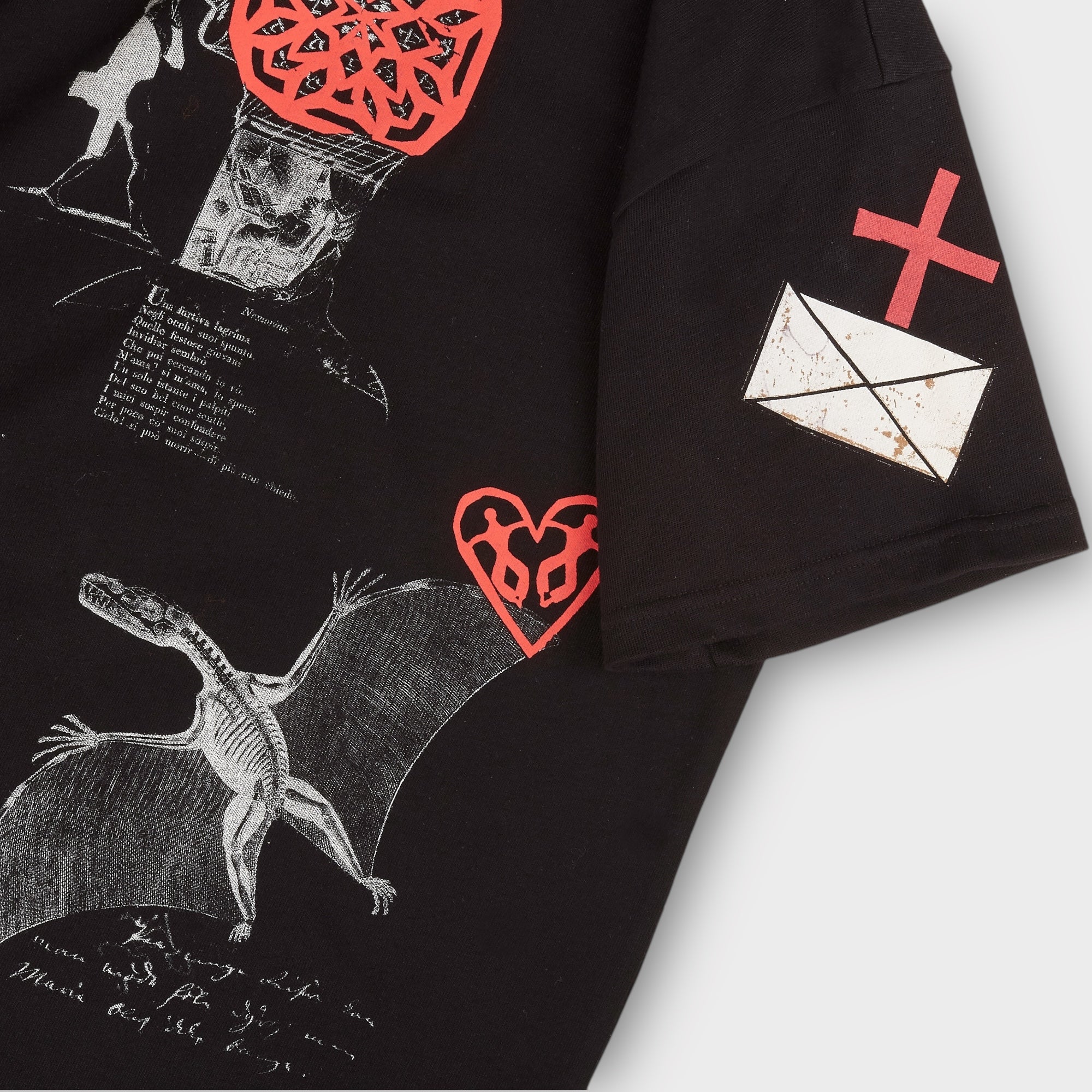 H.C. Andersen x Le Fix T-Shirt 1 I Sort