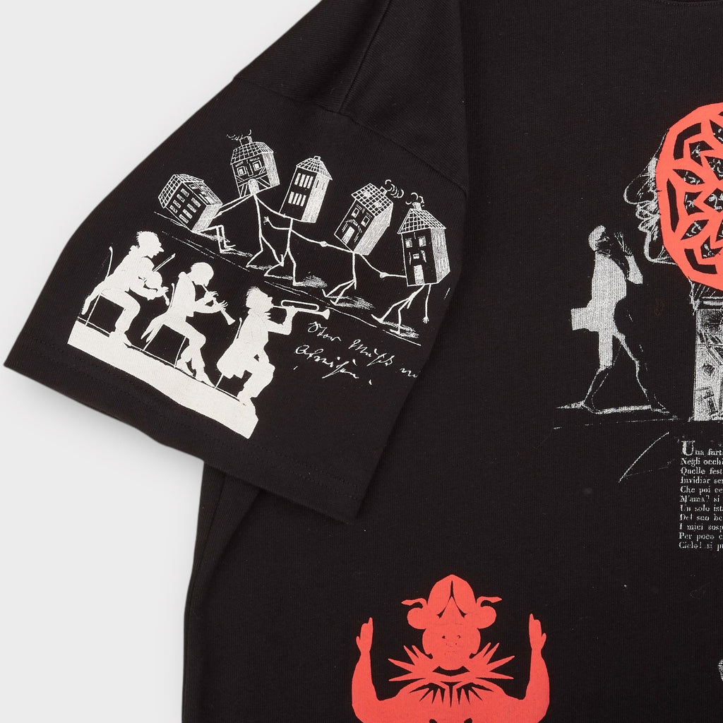 H.C. Andersen x Le Fix T-Shirt 1 I Sort