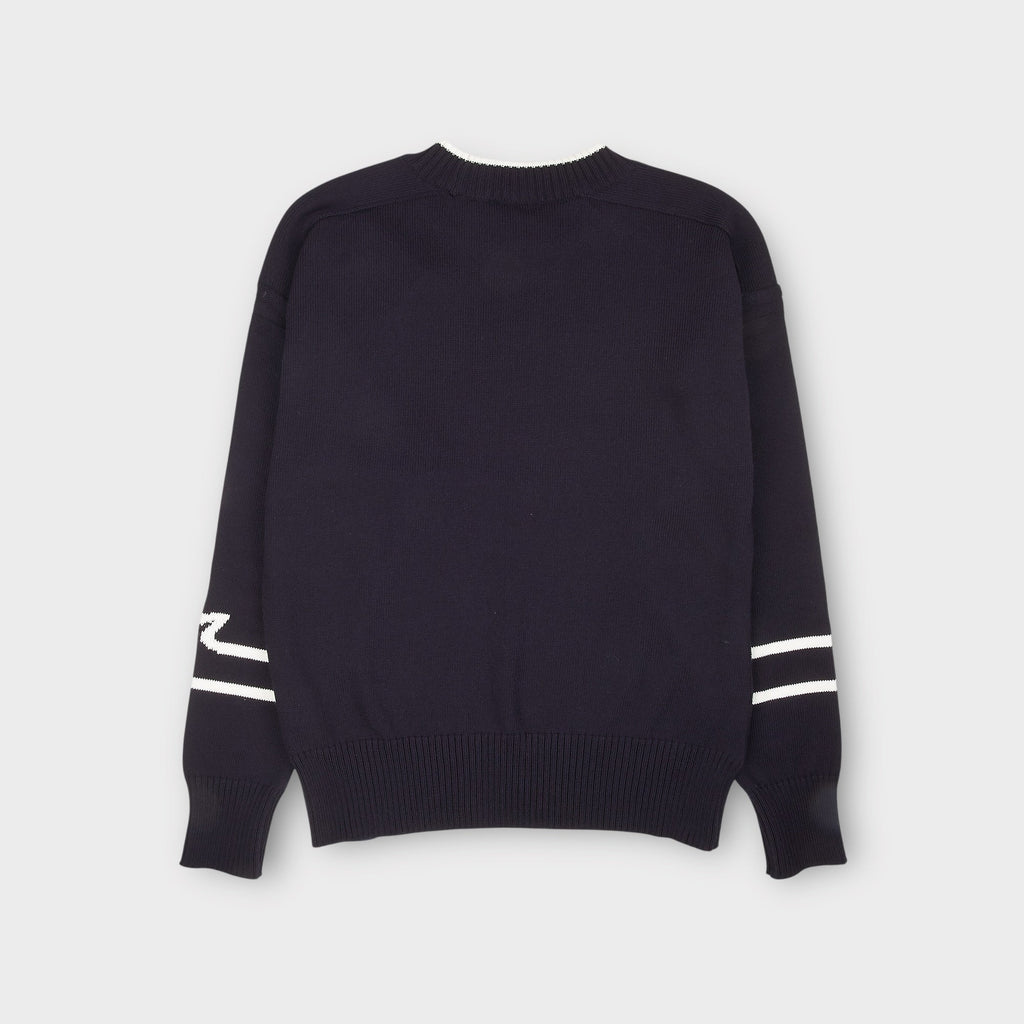 Paul & Shark bomuldsstrik I Navy