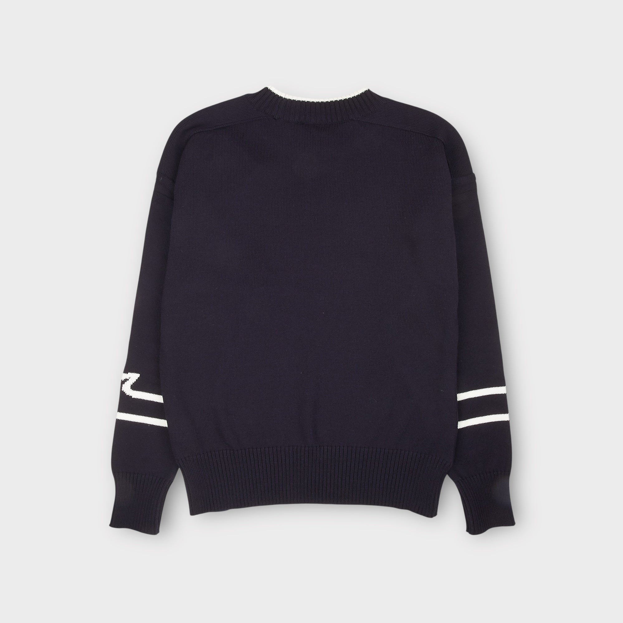 Paul & Shark bomuldsstrik I Navy