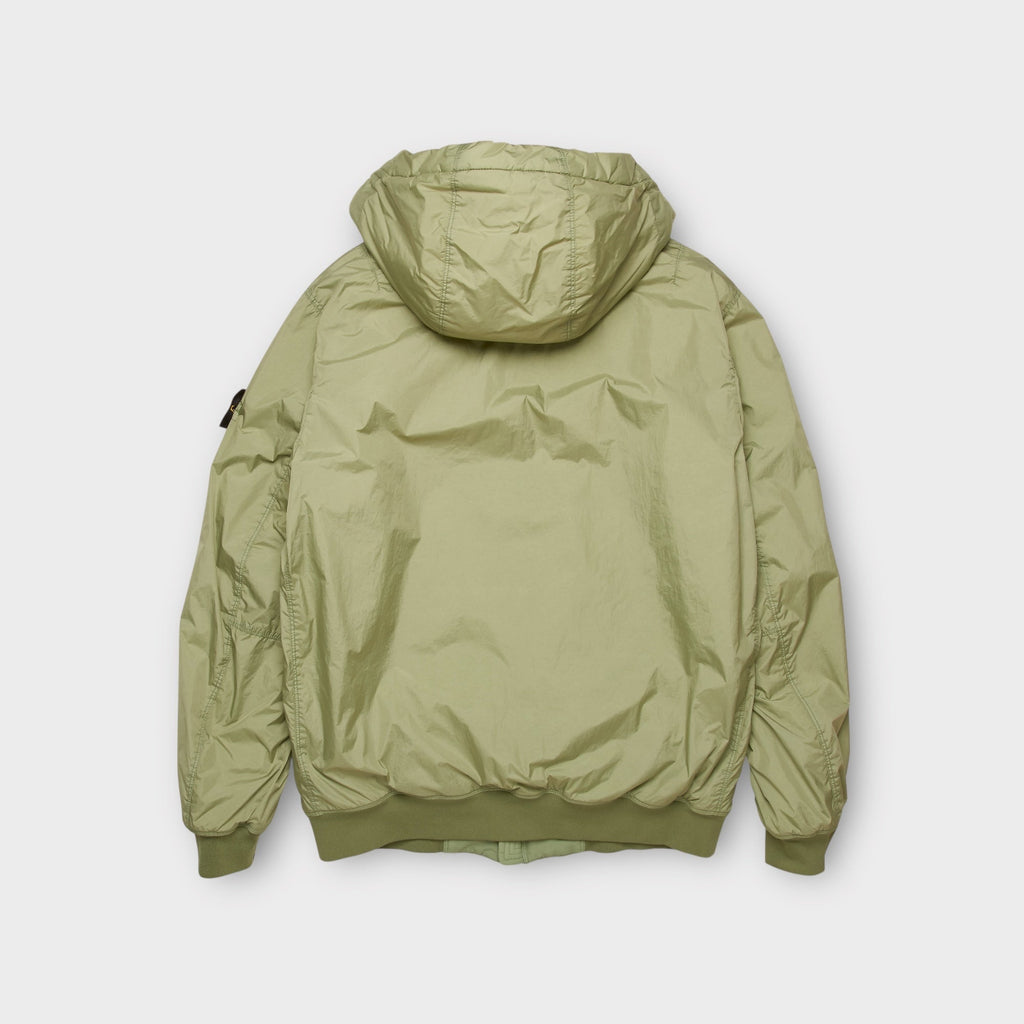 Stone Island Garment Crinkle Reps Jakke I Green