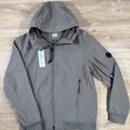 CP Company Shell-R Lens Jacket in Walnut -Usfansport