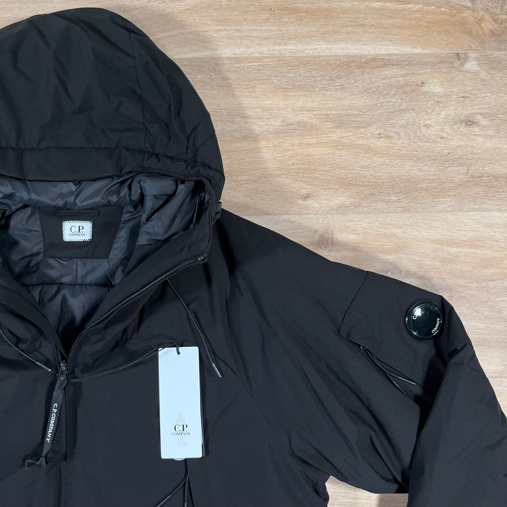 CP Company Pro-Tek Padded Lens Jacket in Black -Usfansport