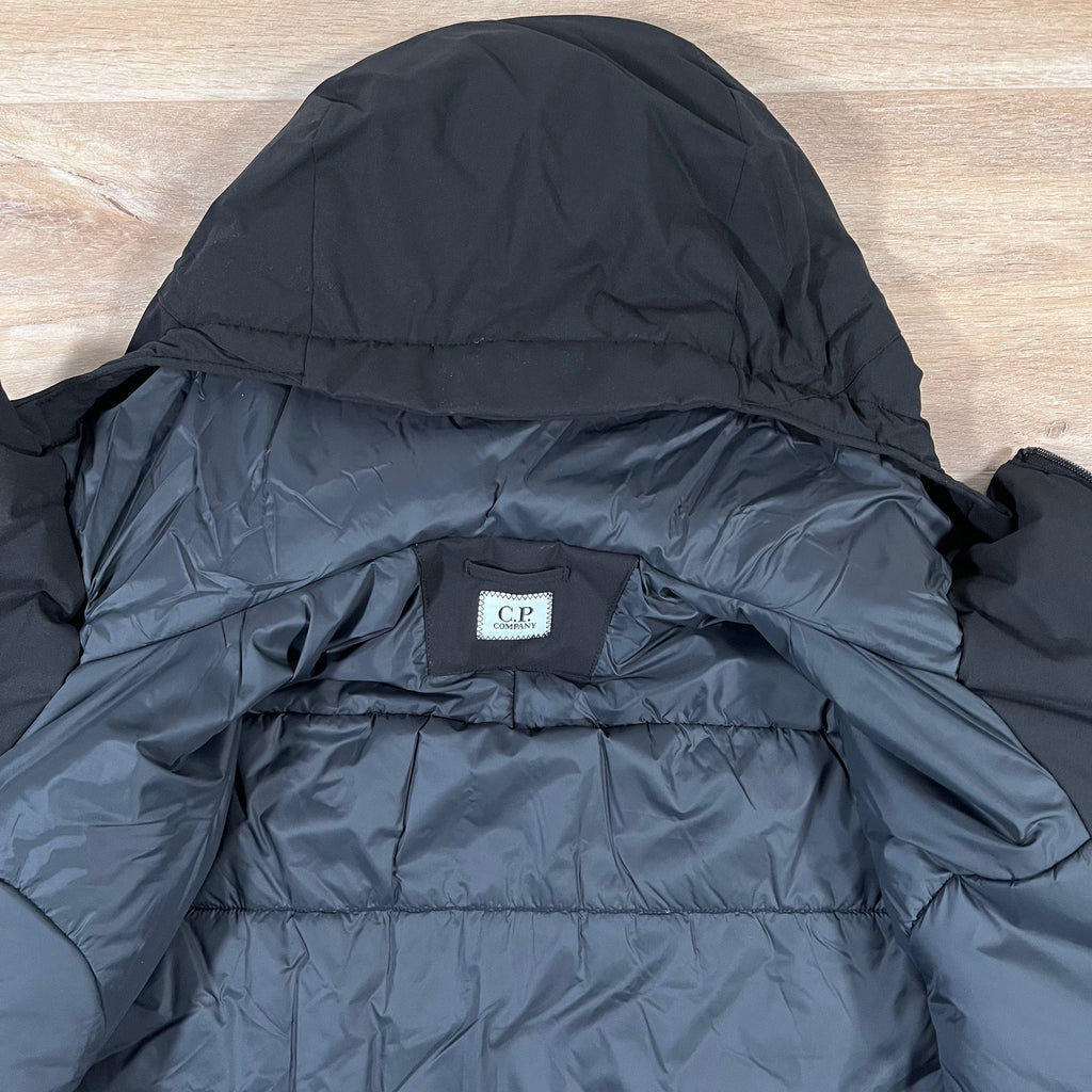 CP Company Pro-Tek Padded Lens Jacket in Black -Usfansport