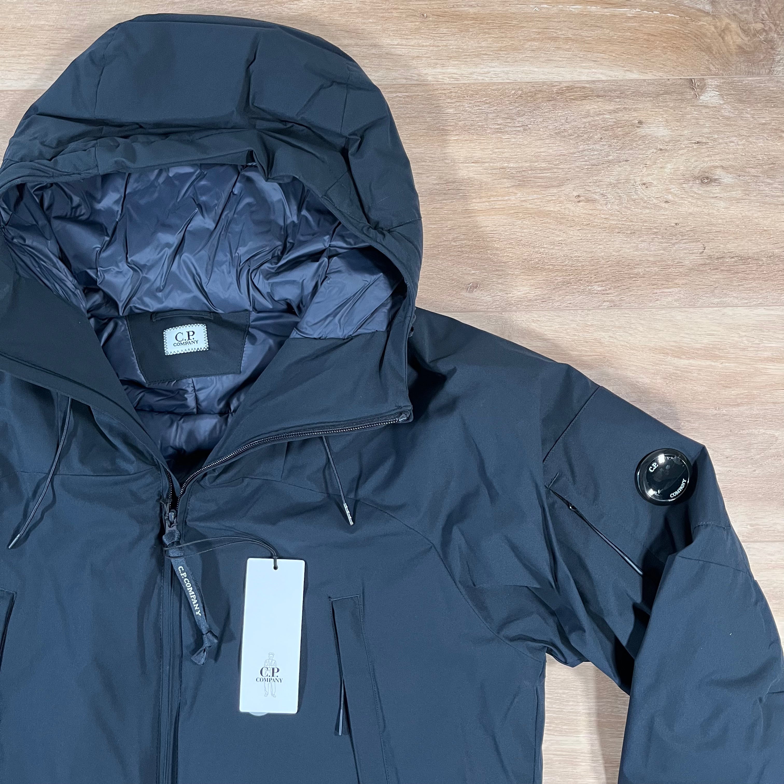 CP Company Pro-Tek Padded Lens Jacket in Navy -Usfansport