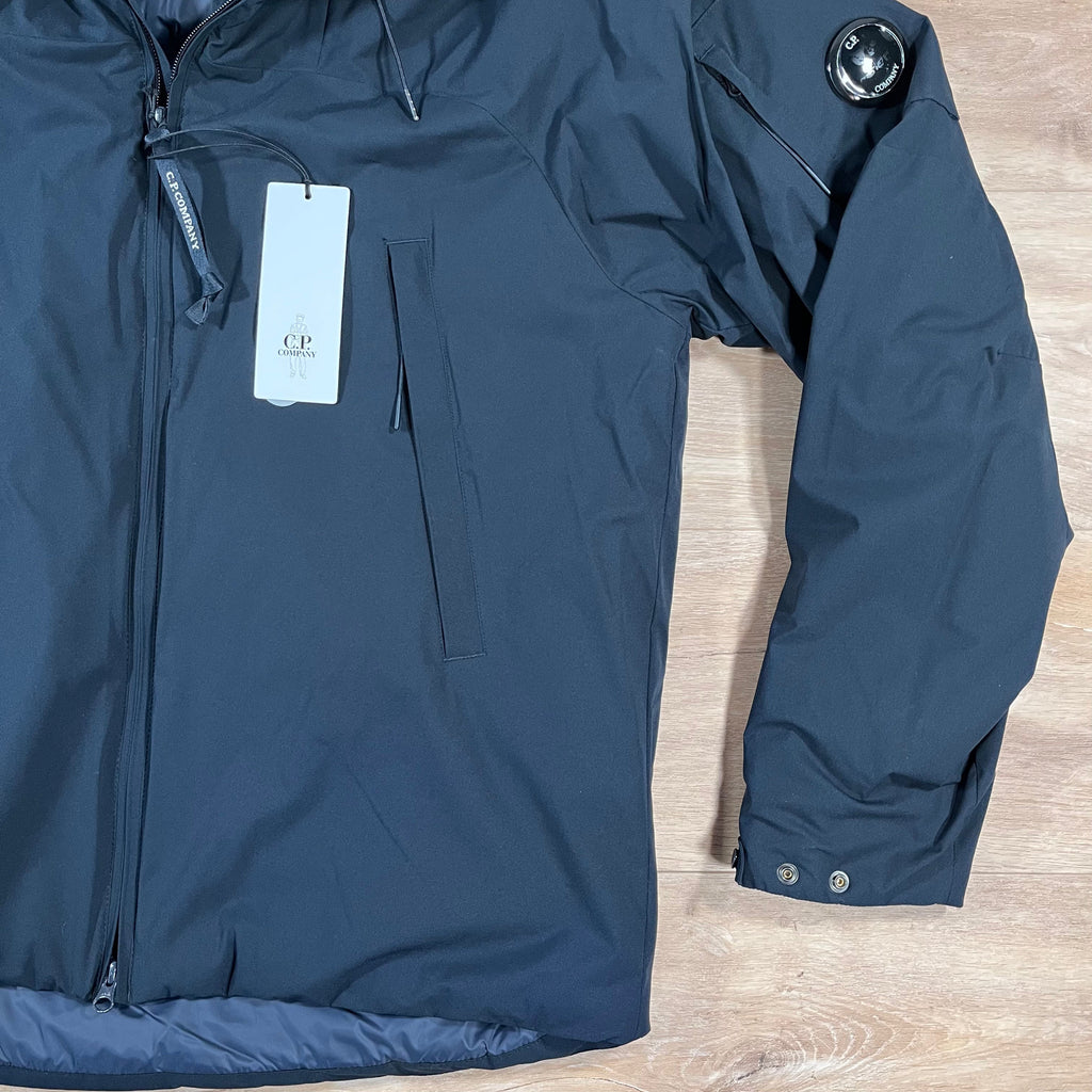 CP Company Pro-Tek Padded Lens Jacket in Navy -Usfansport