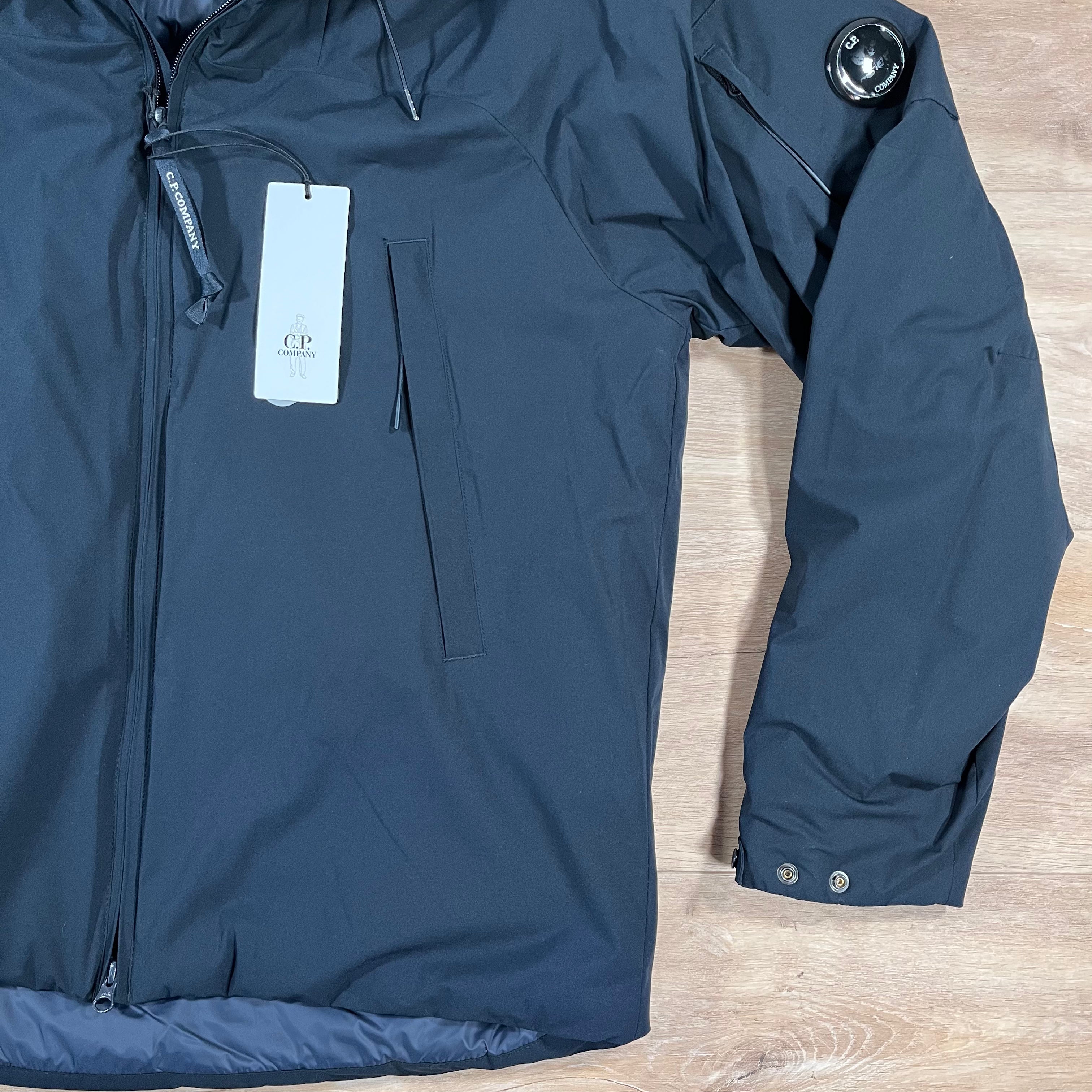 CP Company Pro-Tek Padded Lens Jacket in Navy -Usfansport