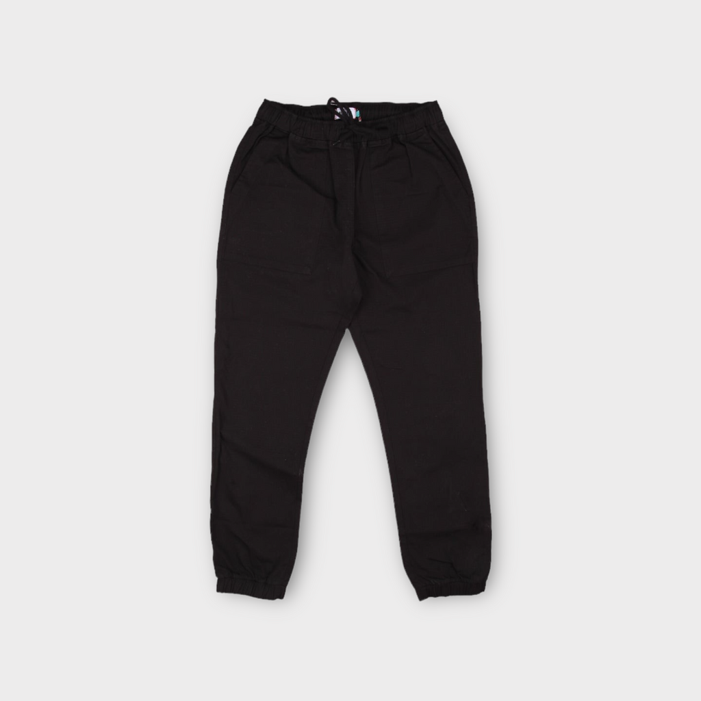 Le Fix Loose Fit Rip Stop Bukser I Sort
