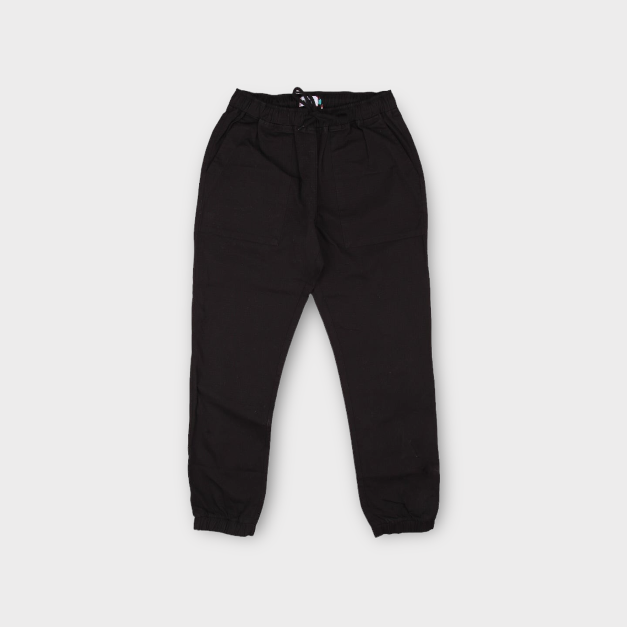 Le Fix Loose Fit Rip Stop Bukser I Sort