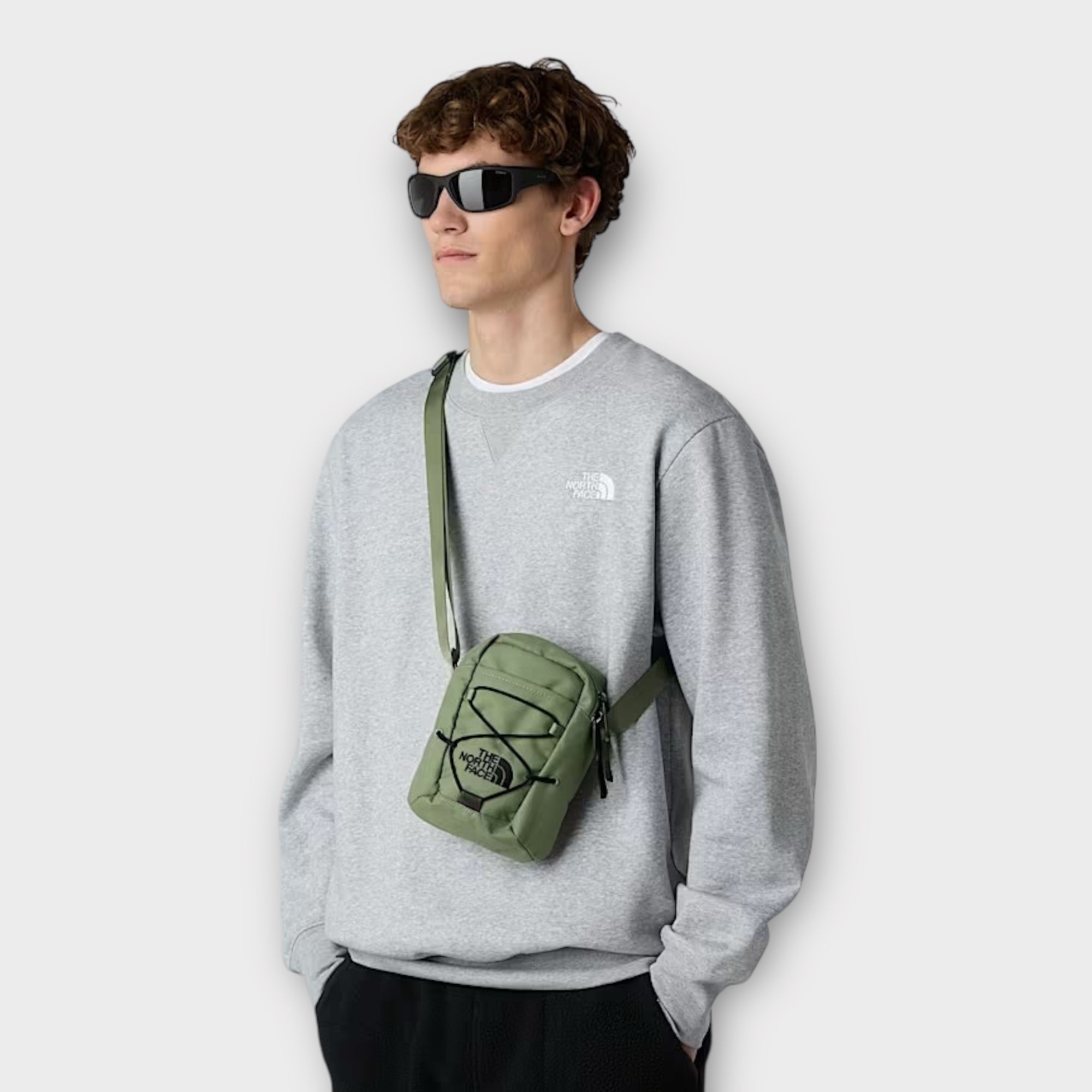 The North Face Jester Crossbody I Bark Mist