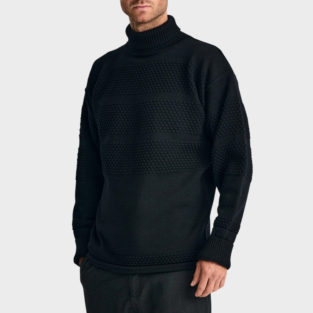 S.N.S. Herning Fisherman Sweater I Navy