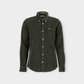 Barbour Ramsey Tailored Corduroy Skjorte I Grøn