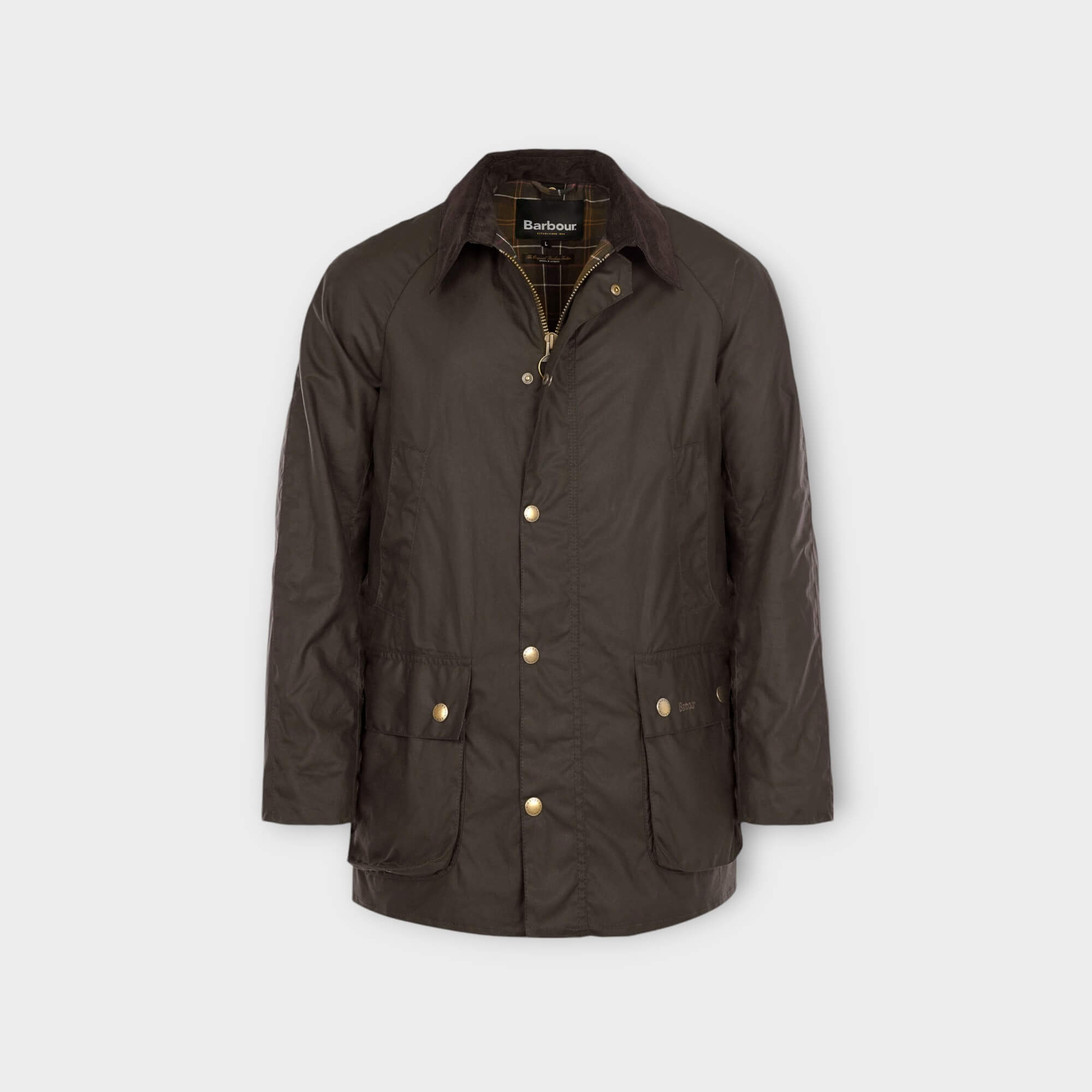 Barbour Ashby Waxed Jakke I Olive