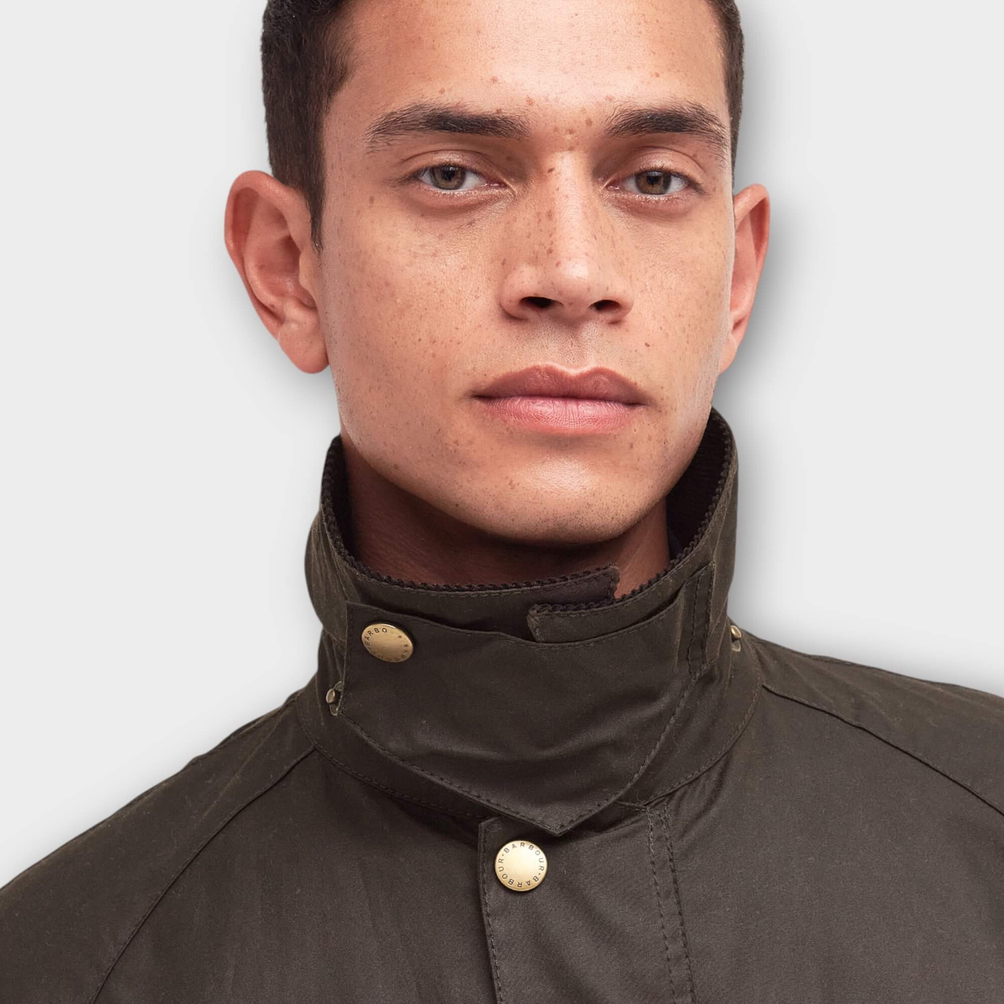 Barbour Ashby Waxed Jakke I Olive