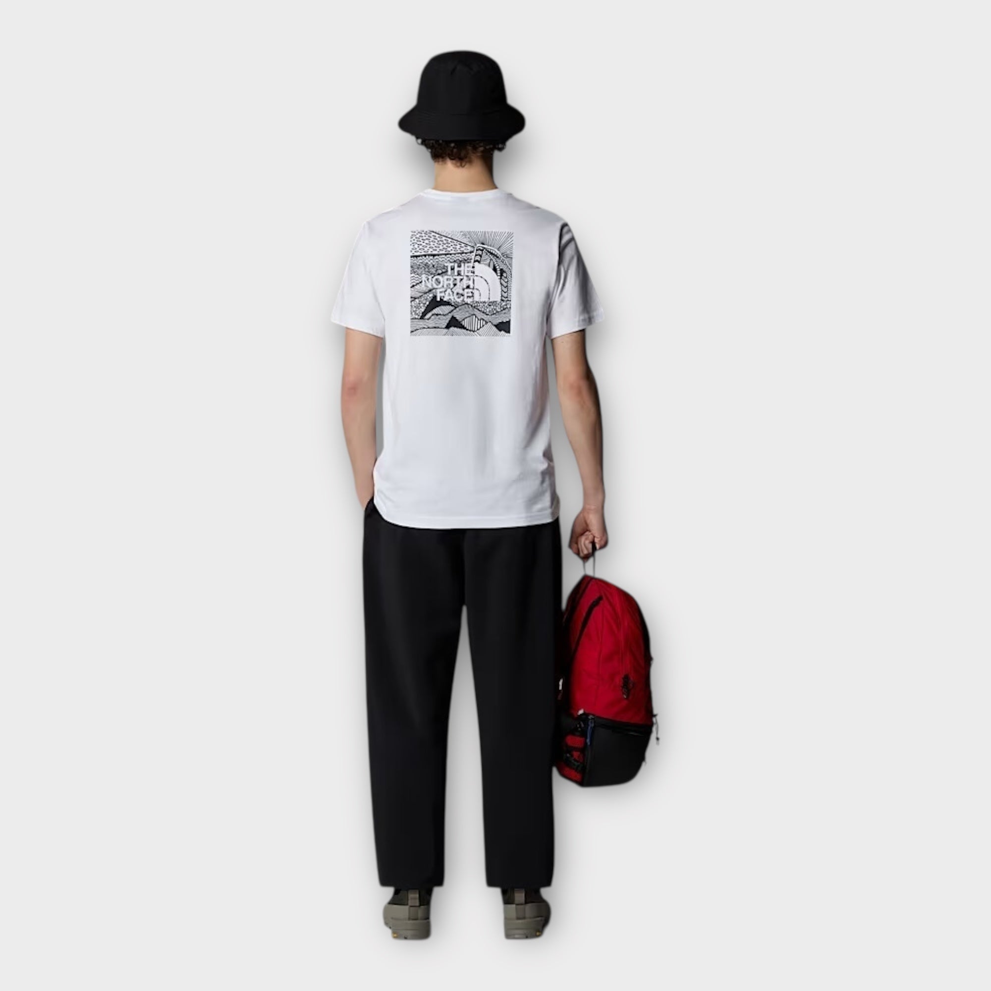 The North Face Redbox Celebration T-Shirt I Hvid