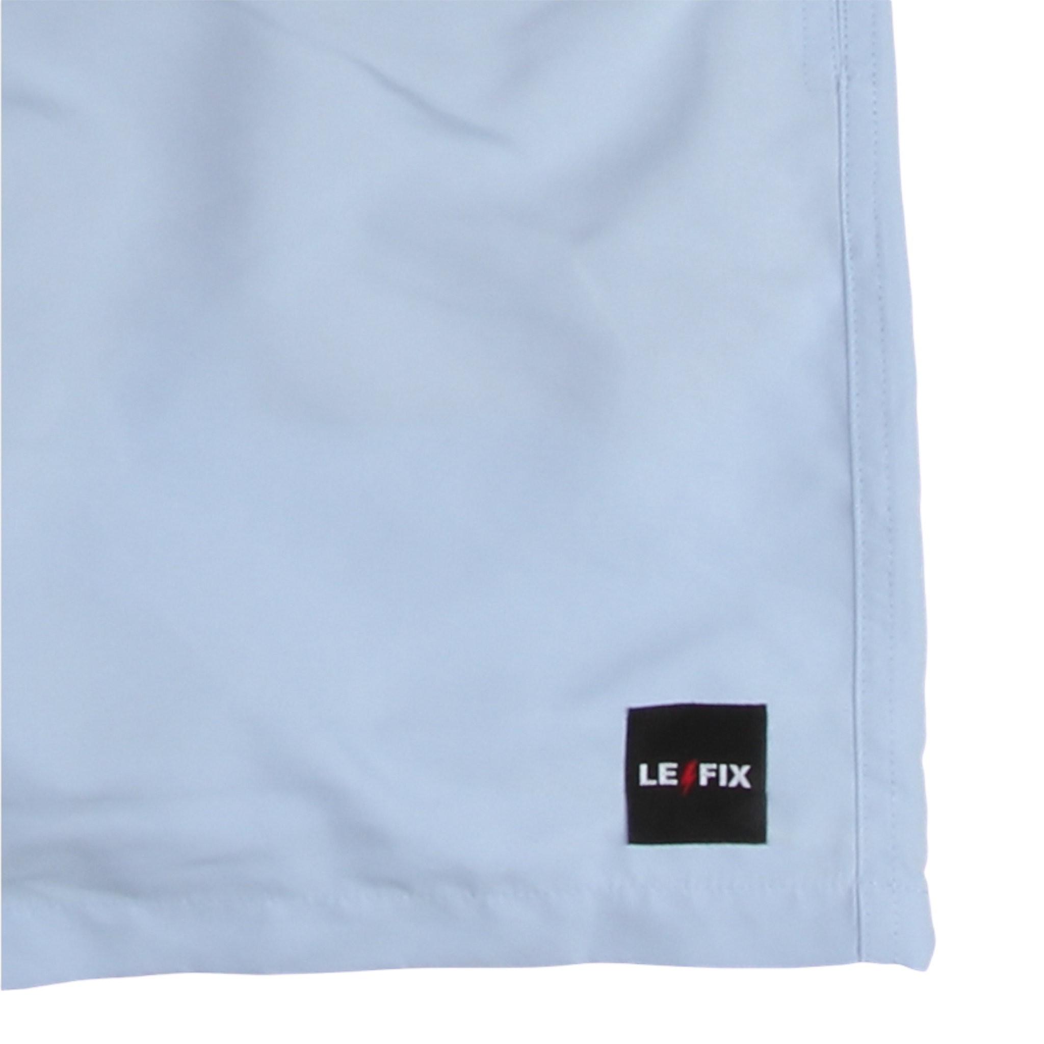 Le Fix Patch Badeshorts I Lyseblå