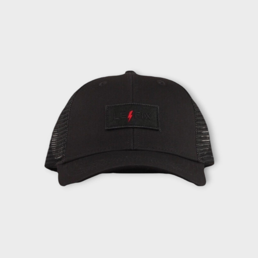 Le Fix Lightning Trucker Kasket I Sort