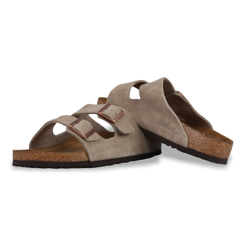 Birkenstock Arizona Suede Leather I Taupe