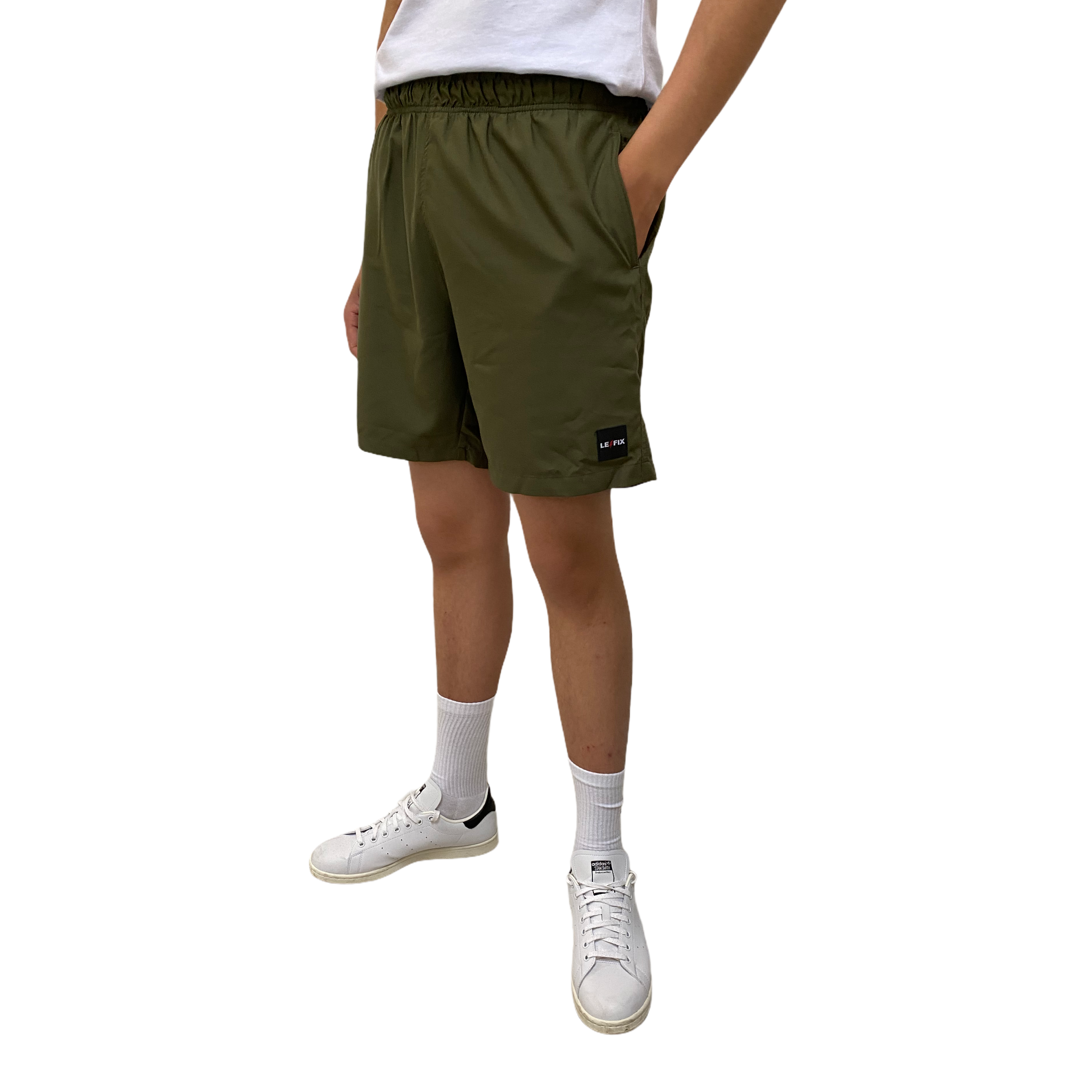 Le Fix Patch Badeshorts I Army