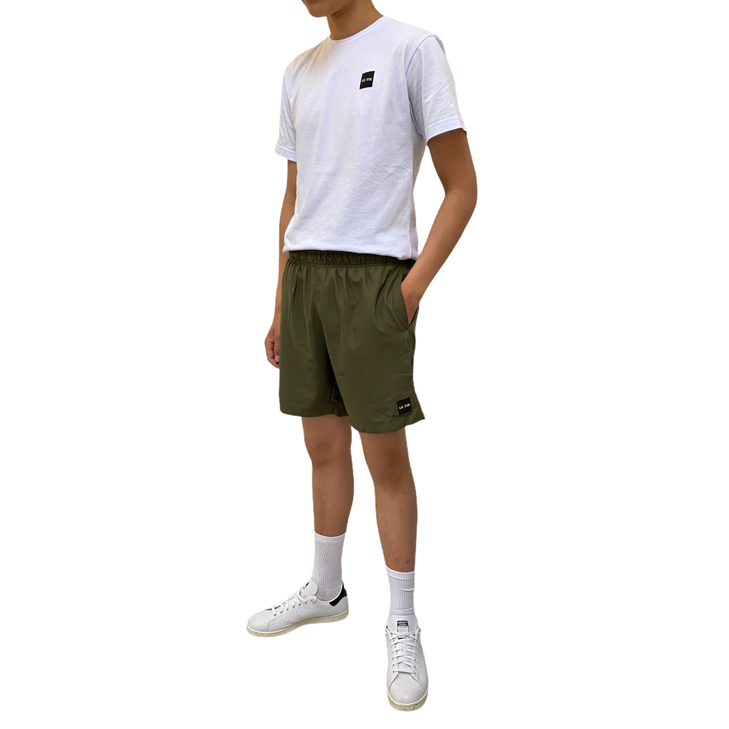 Le Fix Patch Badeshorts I Army