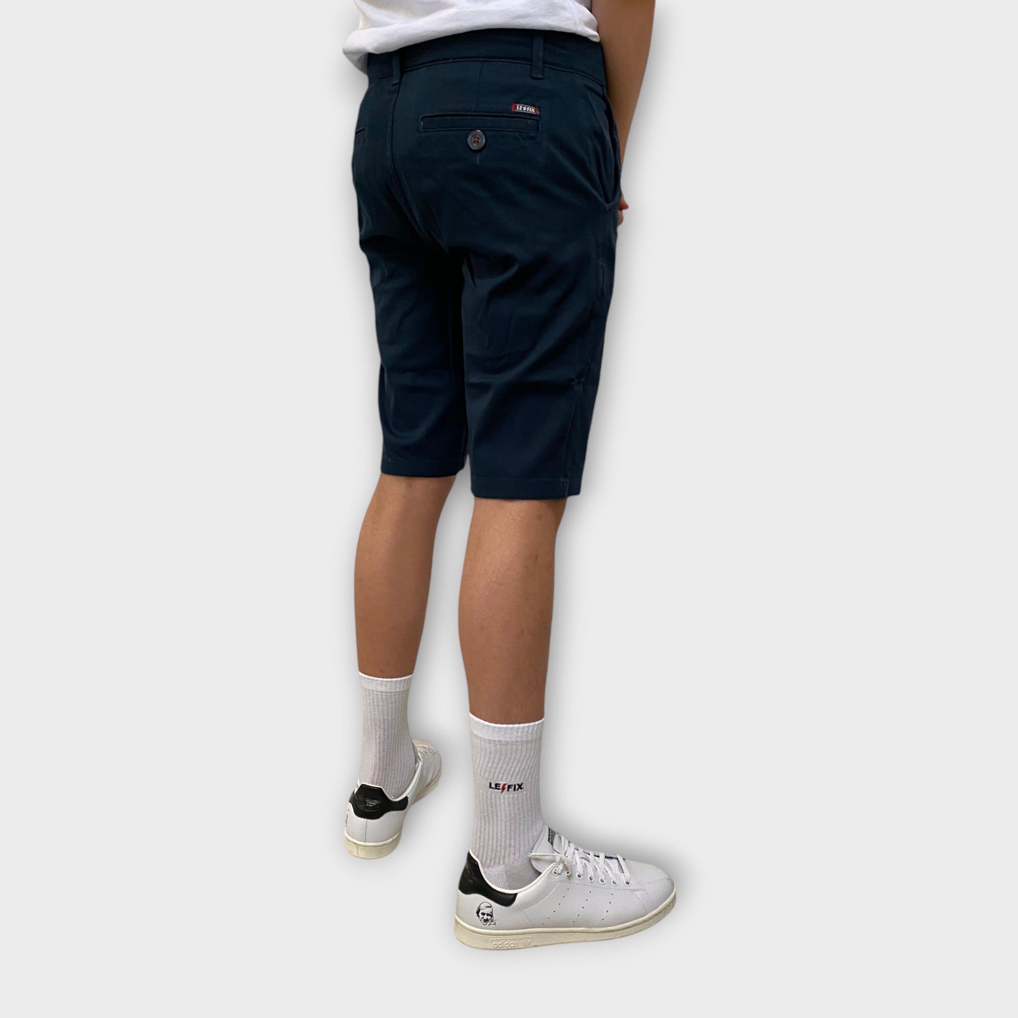 Le Fix Chino Shorts I Navy