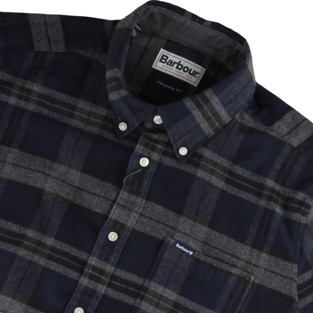 Barbour Betsom Tailored Skjorte I Navy