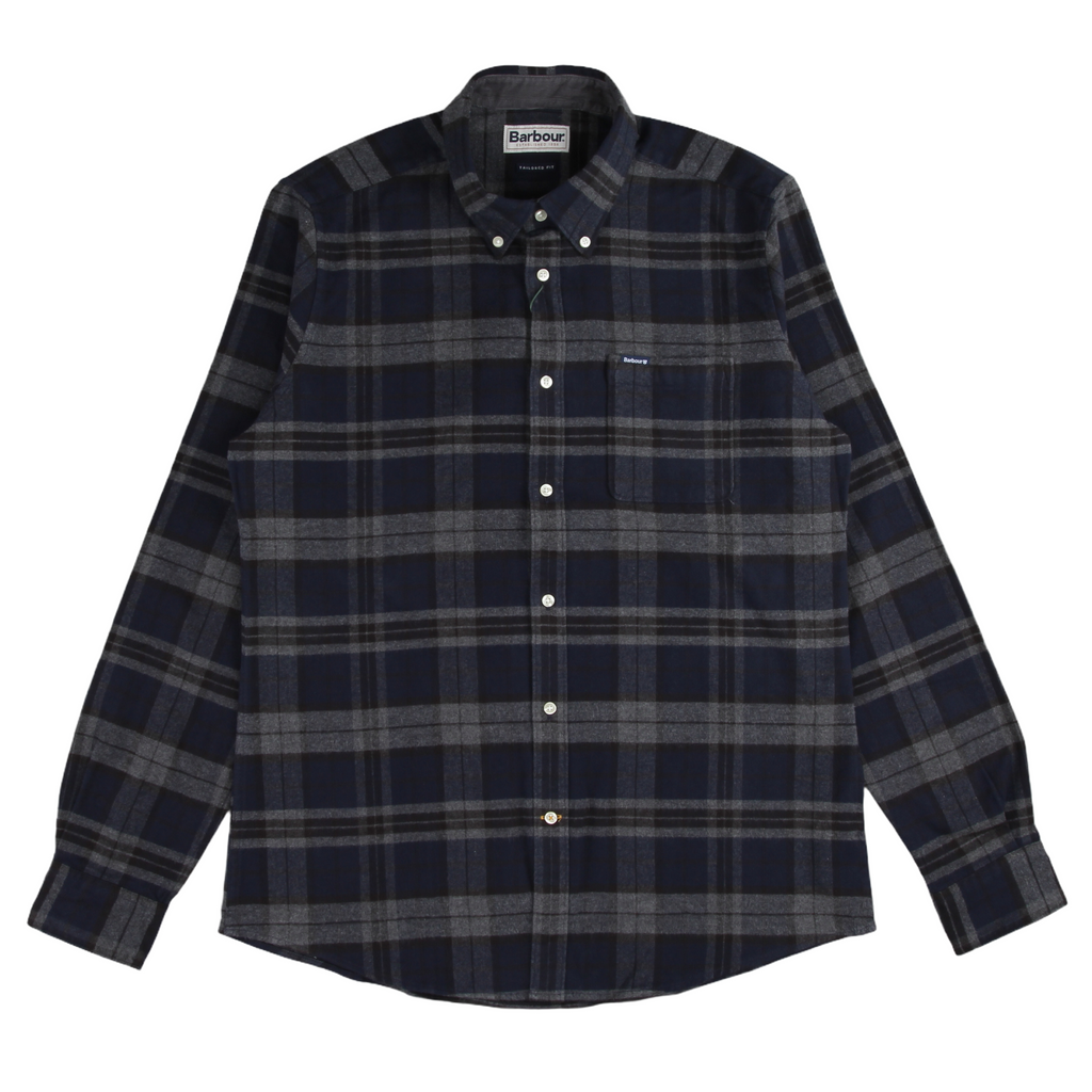 Barbour Betsom Tailored Skjorte I Navy